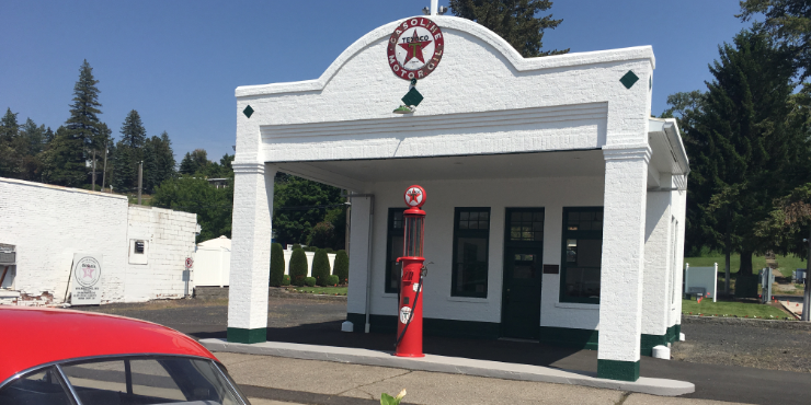 Rosalia Texaco Service Station