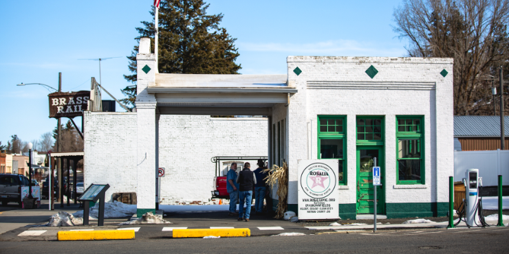 Rosalia Texaco Service Station