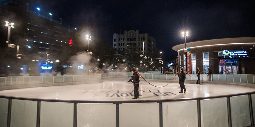 Numerica Skate Ribbon in Riverfront Park in Downtown Spokane