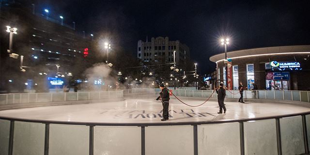 Numerica Skate Ribbon in Riverfront Park in Downtown Spokane