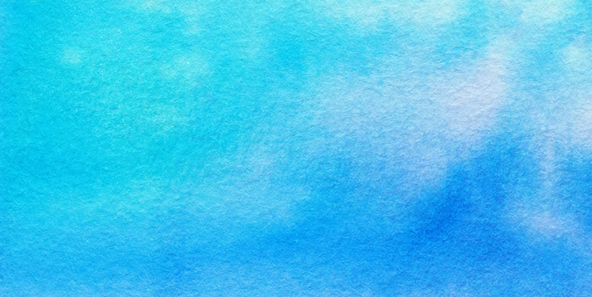 Shades of blue watercolor