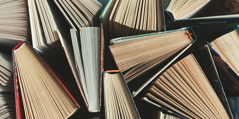 Overview head of books and their pages