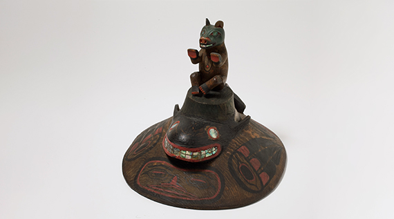 An item of cultural signifance to the Tlingit and Haida Indian Tribes of Alaska