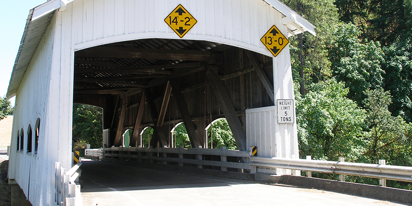 Covered bridge