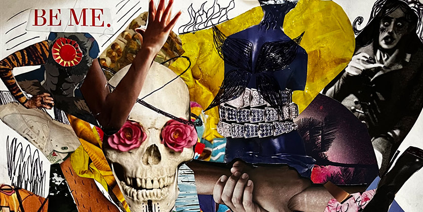 Art by Scyla Dowd (Iñupiaq) who is an Anfro-IndigiQueer community activist