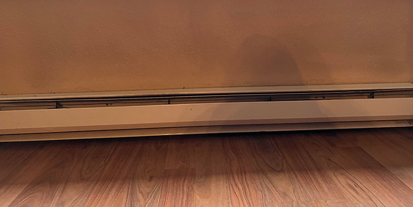 Baseboard heater