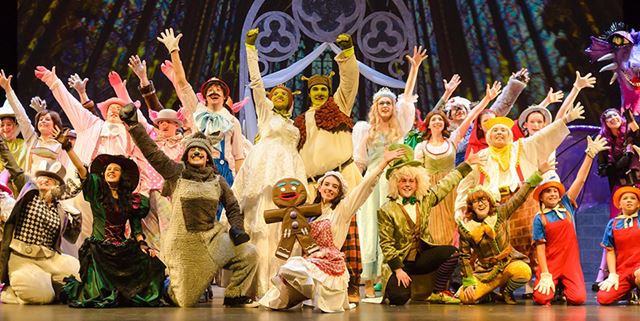 Teen Musical Theater of Oregon at the end of Shrek