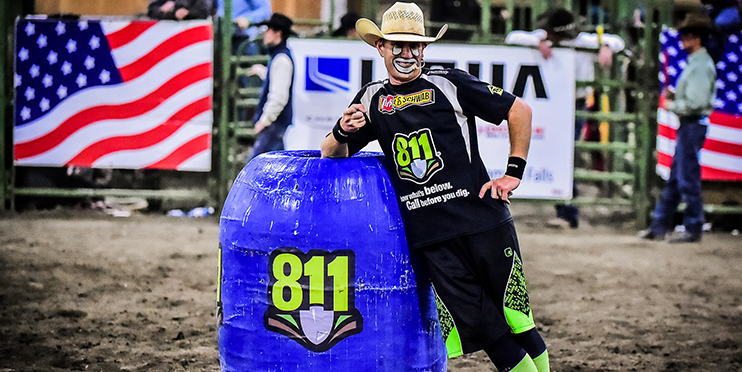 Rodeo clown