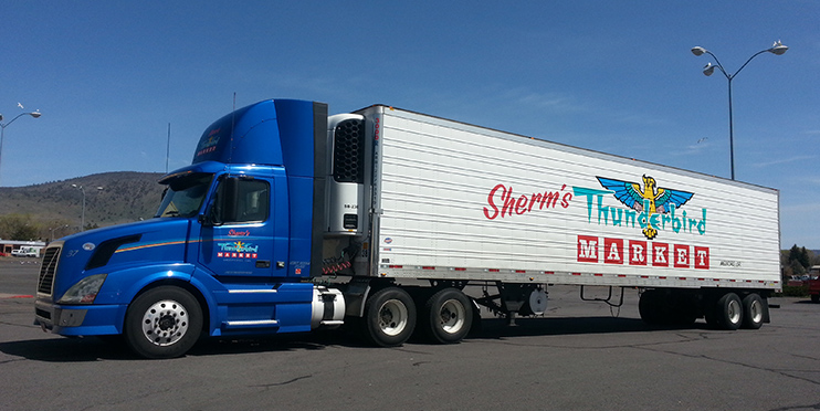 Semi-truck