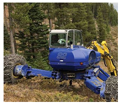 A “walking” Kaiser Allroad Excavators, dubbed “Spiders”