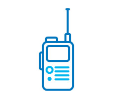 Illustration of a walky-talky