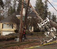 Downed power lines