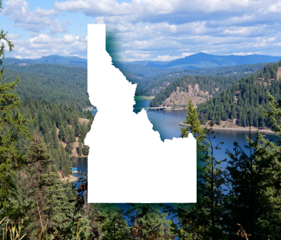 Illustration of Idaho state